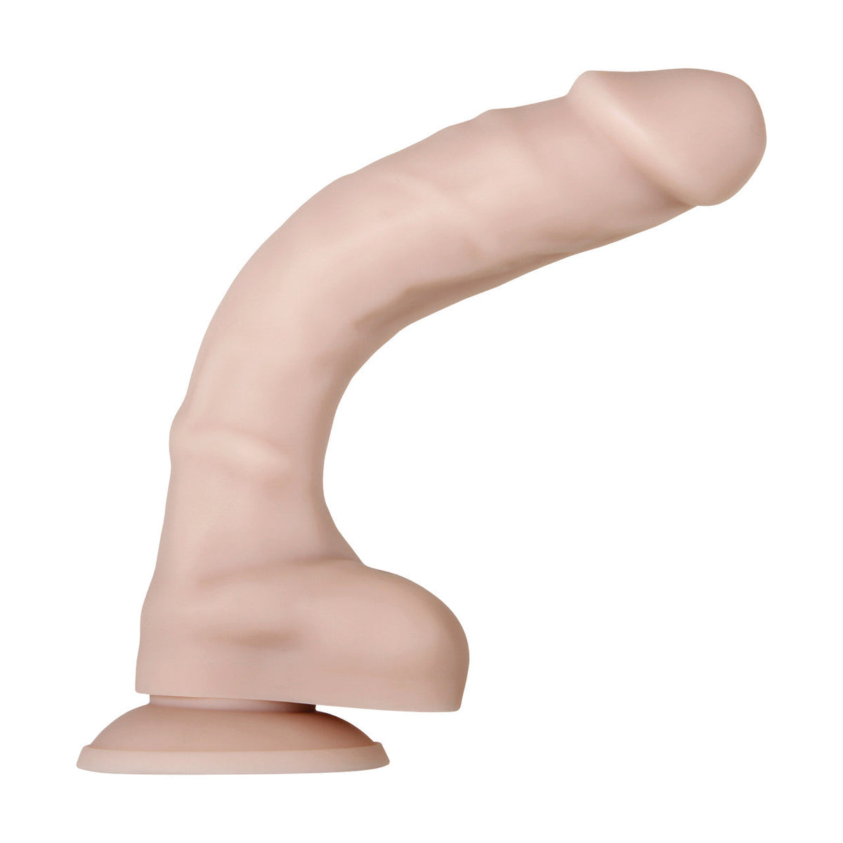 Real Supple Silicone Poseable 8.25 Inch Dildo