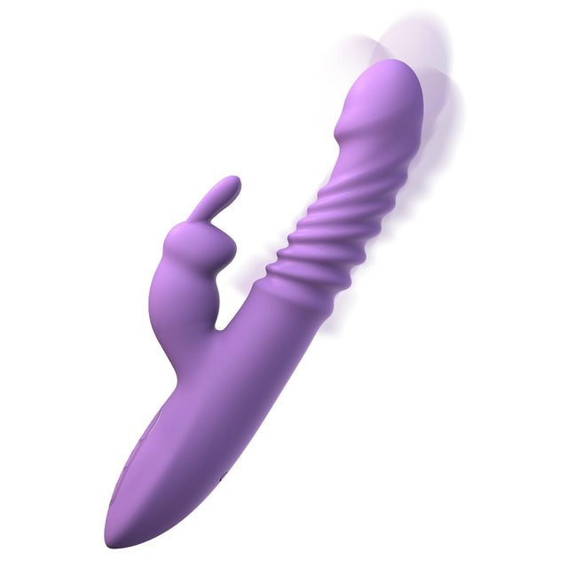Fantasy For Her Ultimate Thrusting Silicone Rabbit Vibe