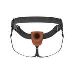 Fantasy X-Tensions Elite 7" Vibrating Hollow Strap-On - Brown
