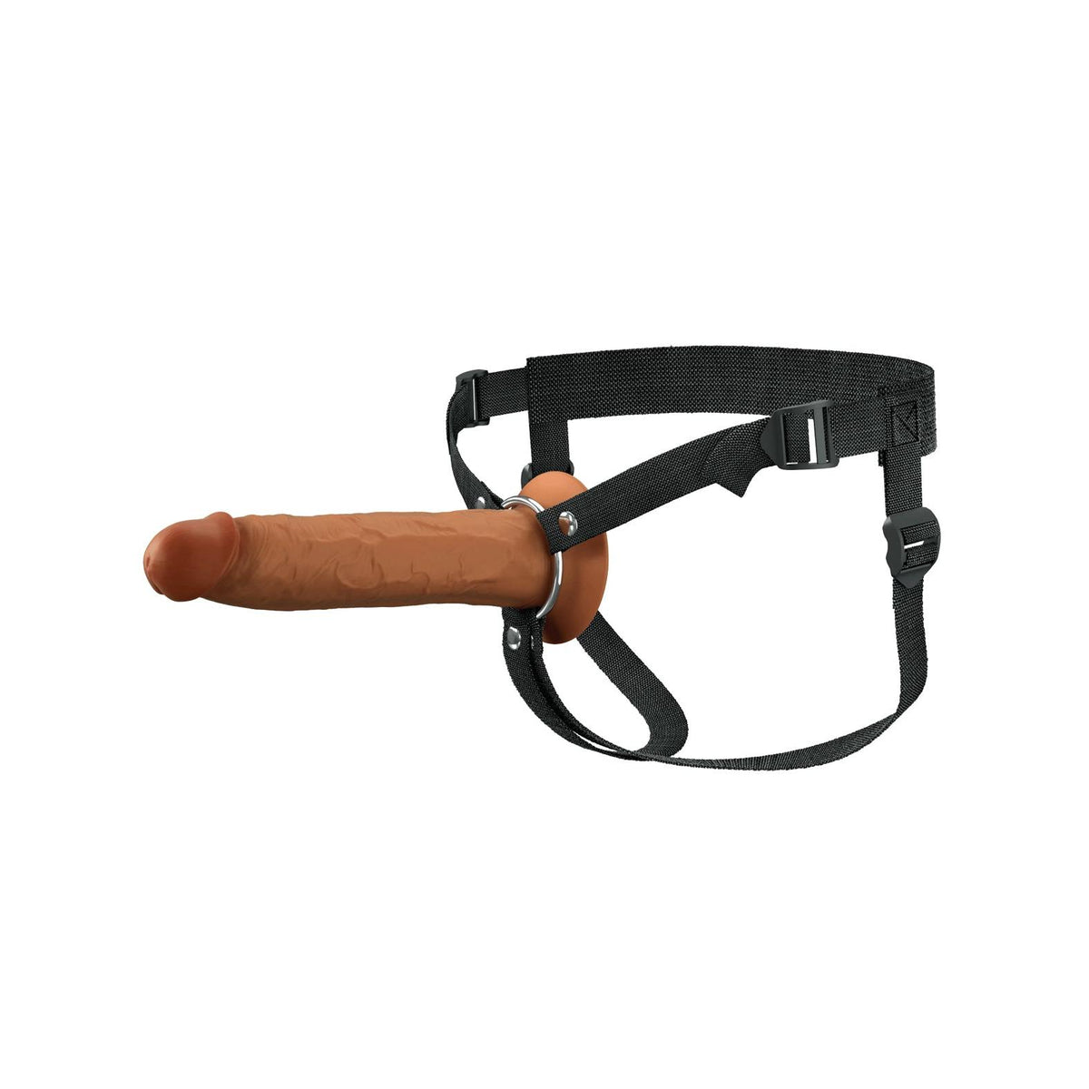 Fantasy X-tensions Elite 9 Inch Hollow Strap-On in Brown