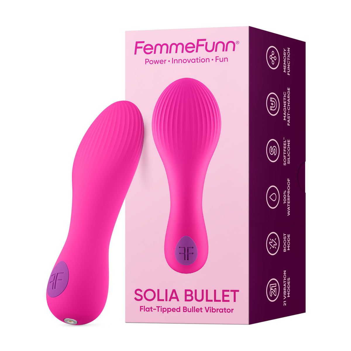 Femme Funn Solia Bullet in Pink