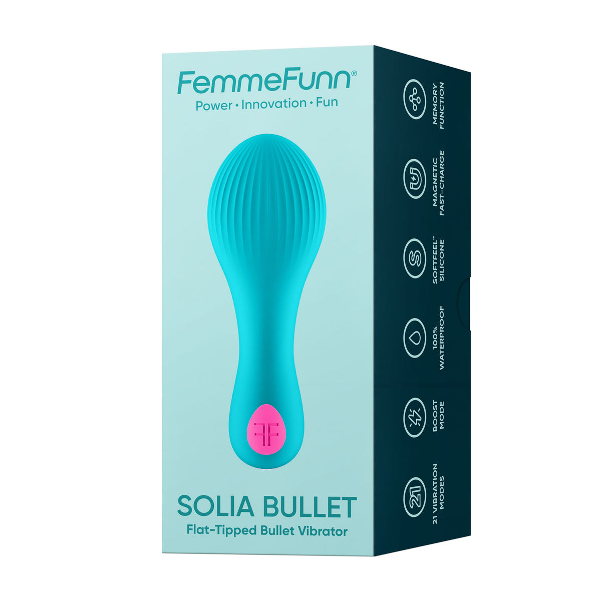 Femme Funn Solia Bullet in Turquoise
