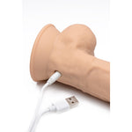 Fleshstixxx Vibrating Dual Density Silicone Dildo