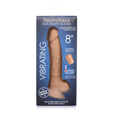 Fleshstixxx Vibrating Dual Density Silicone Dildo