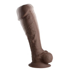 Fleshstixxx Vibrating Dual Density Silicone Dildo