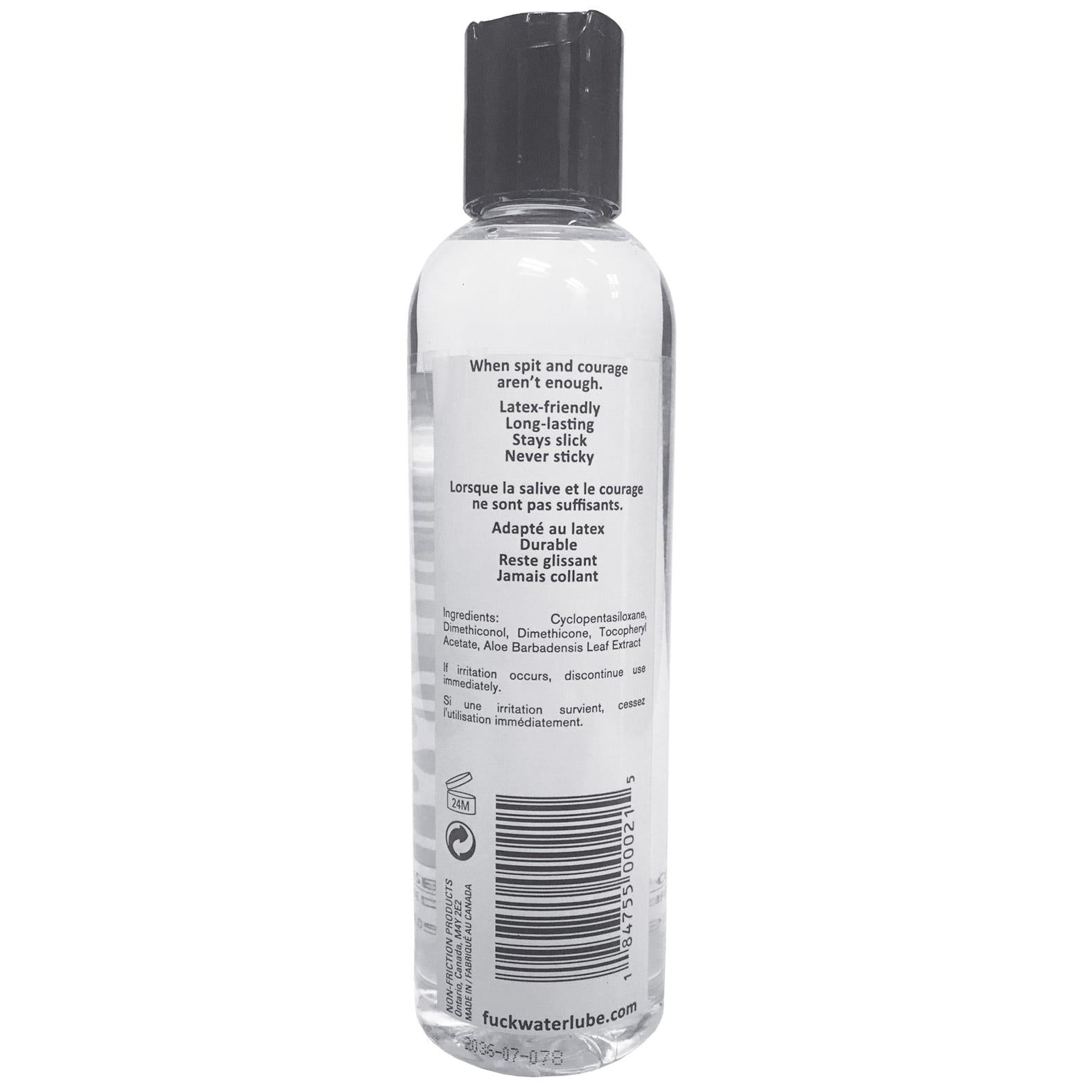 Fuck Water Premium Silicone Lubricant 4 oz