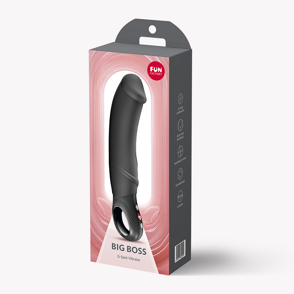 Fun Factory Big Boss G-Spot Vibrator in Black