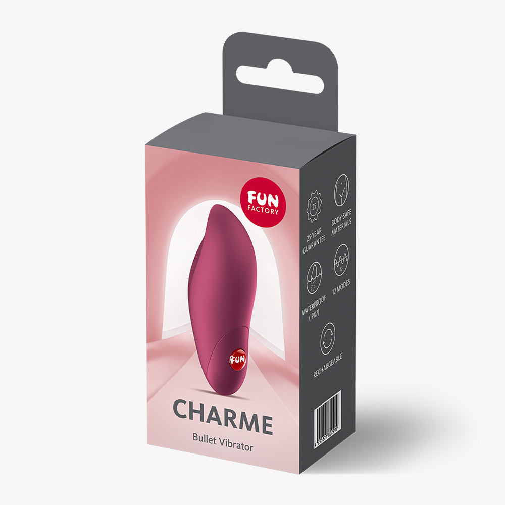 Fun Factory Charme Bullet Vibrator in Wine Red