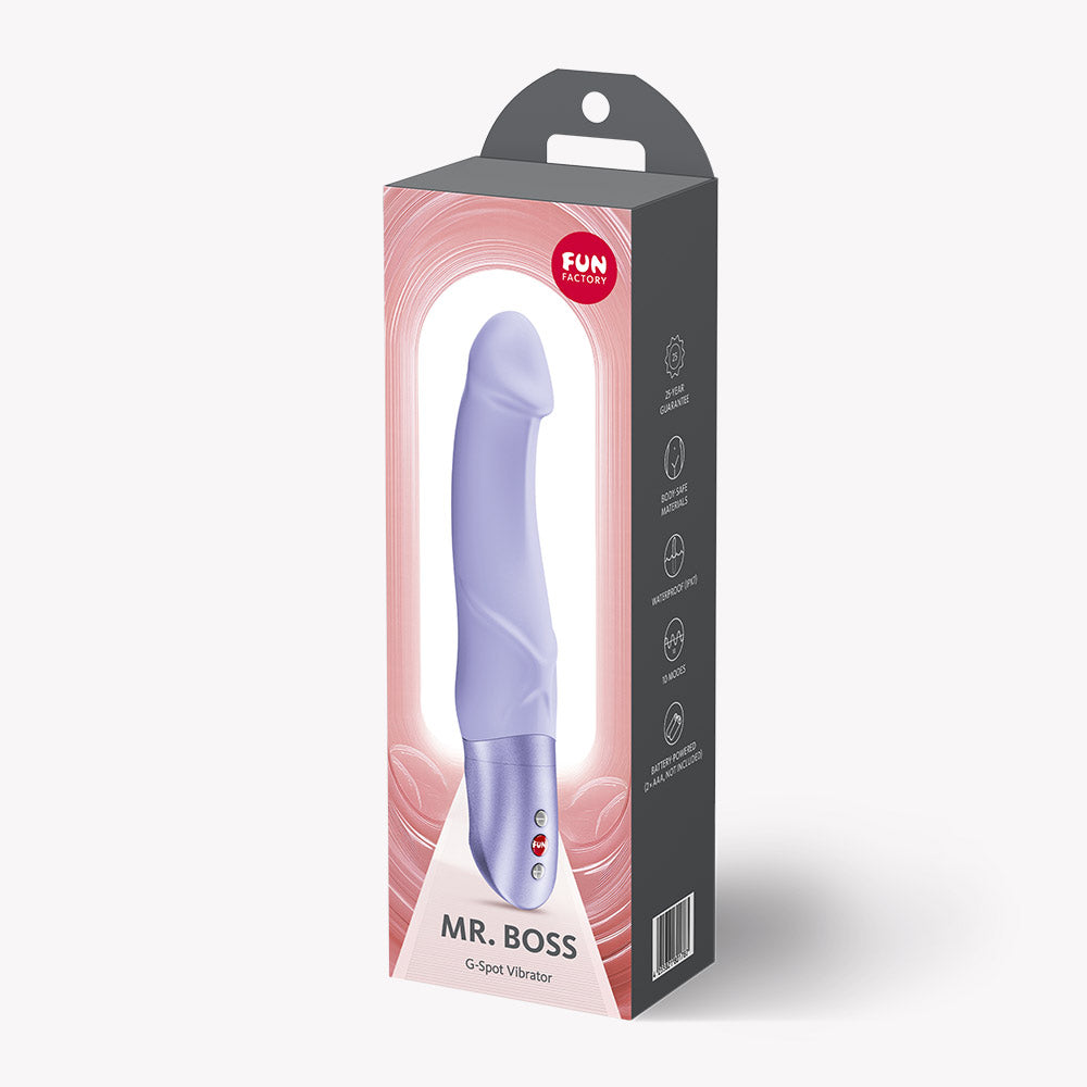 Fun Factory Mr. Boss G-Spot Vibrator in Purple