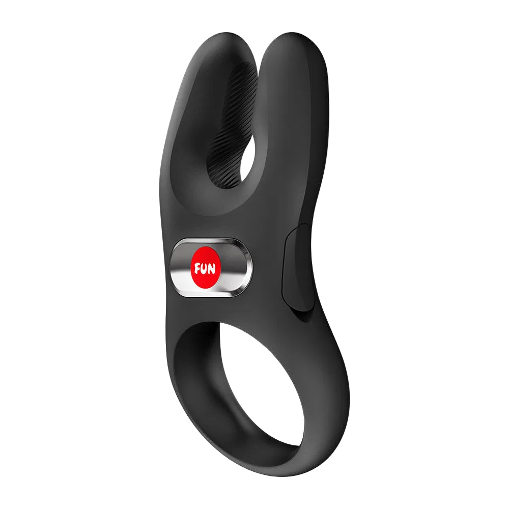 Fun Factory Nōs Vibrating Cock Ring in Black