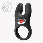 Fun Factory Nōs Vibrating Cock Ring in Black
