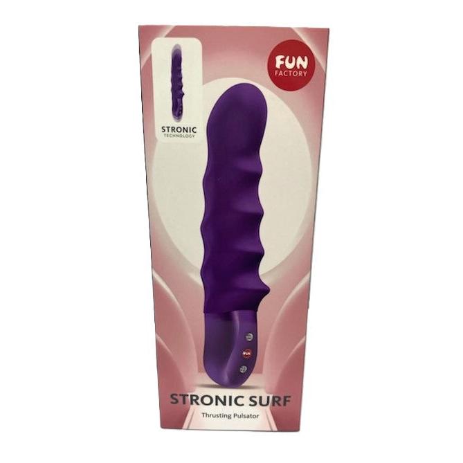 Fun Factory Stronic Surf Thrusting Pulsator in Dark Violet