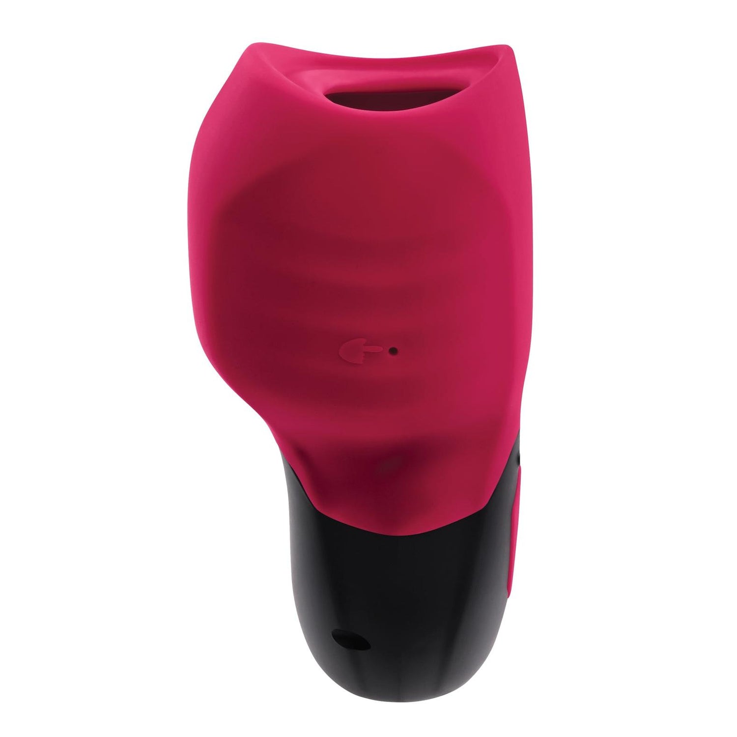 Gender X Body Kisses Vibrating Suction Massager - Red/Black