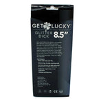 Get Lucky 8.5 Inch Real Skin Glitter Dildo