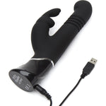 Greedy Girl Thrusting G-Spot Rabbit Vibrator