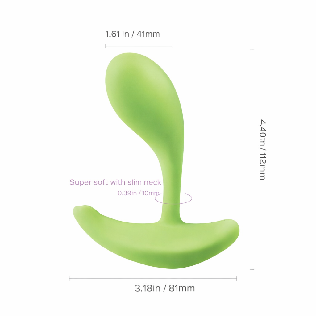 Oly 2 Pressure Sensing App-Enabled Wearable Clit & G Spot Vibrator in Green