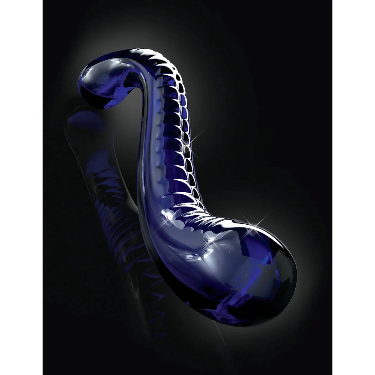 Hand Blown Glass G-spot Dildo