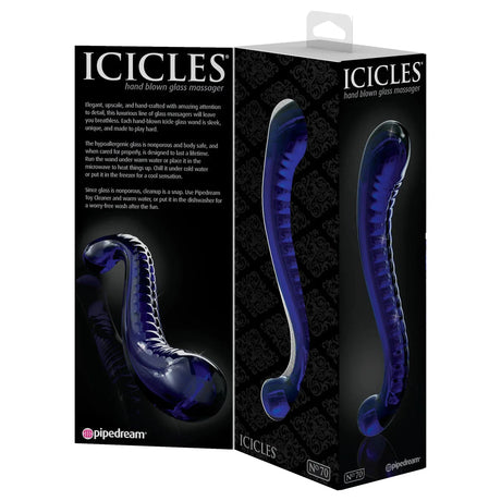 Hand Blown Glass G-spot Dildo