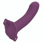 Her Royal Harness ME2 Rumble Vibrating Silicone Strap-On