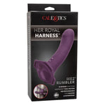 Her Royal Harness ME2 Rumble Vibrating Silicone Strap-On