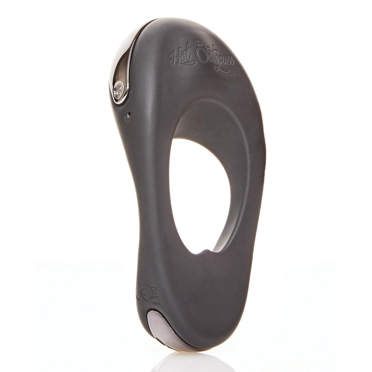 Hot Octopuss Atom Plus Vibrating Cock Ring in Black
