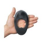 Hot Octopuss Atom Plus Vibrating Cock Ring in Black