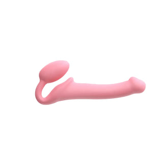Strap-on-Me Semi-Realistic Bendable Strap-on Dildo in Pink