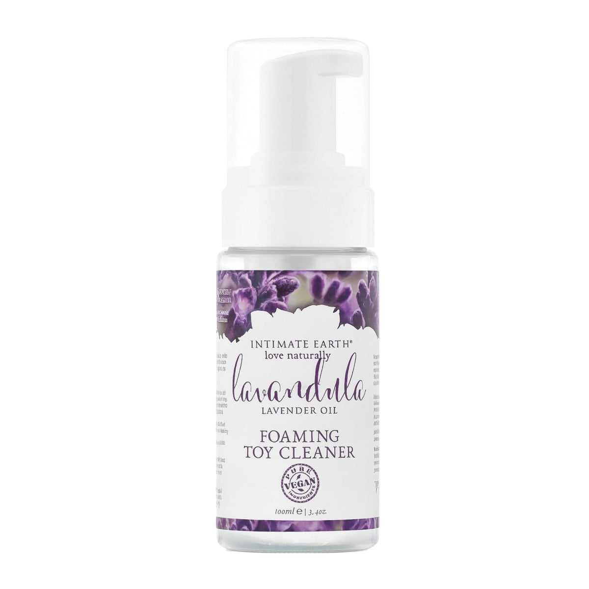 Intimate Earth Foaming Toy Cleaner Lavandula & Rosemary - 3.4 oz