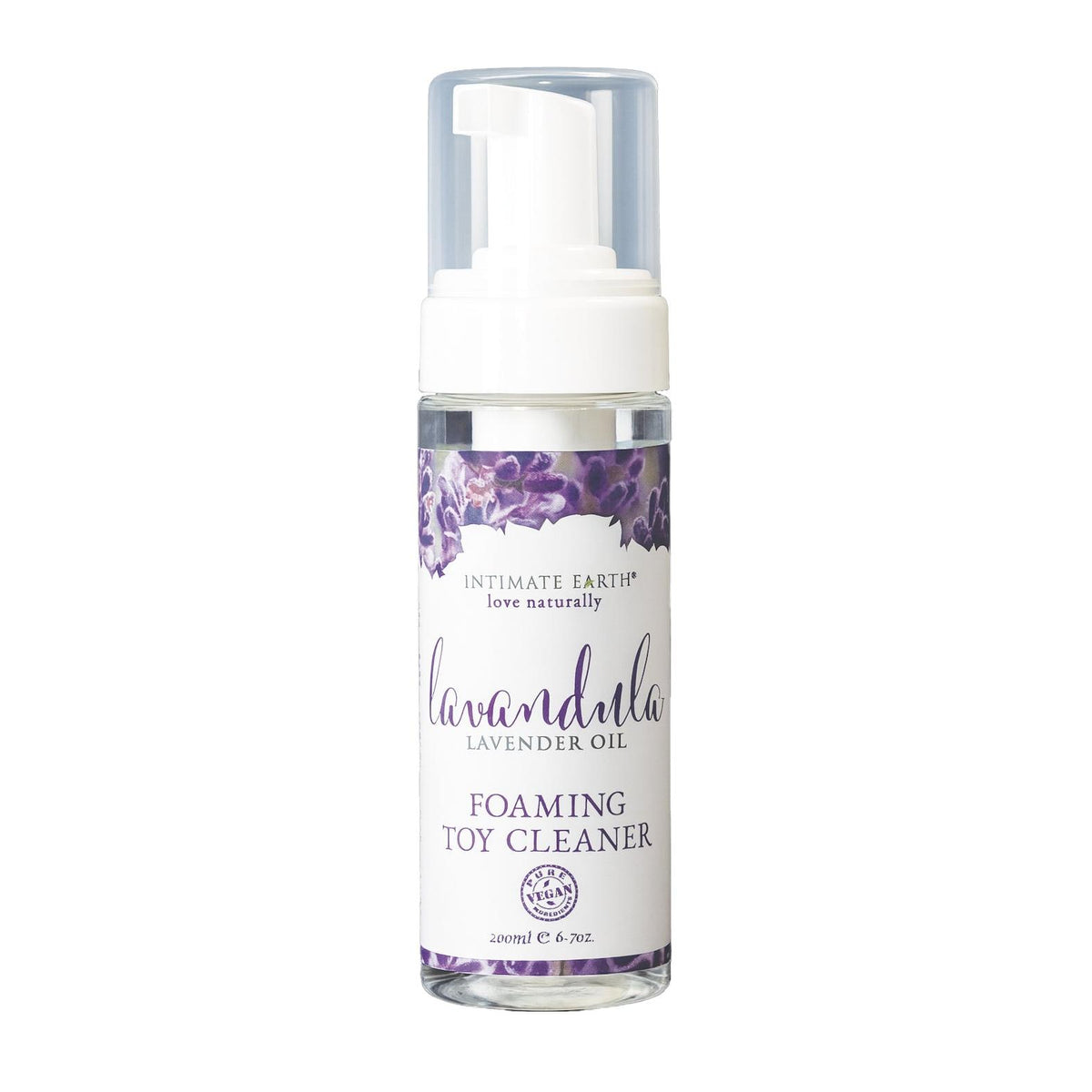 Intimate Earth Foaming Toy Cleaner Lavandula & Rosemary - 6.7 oz