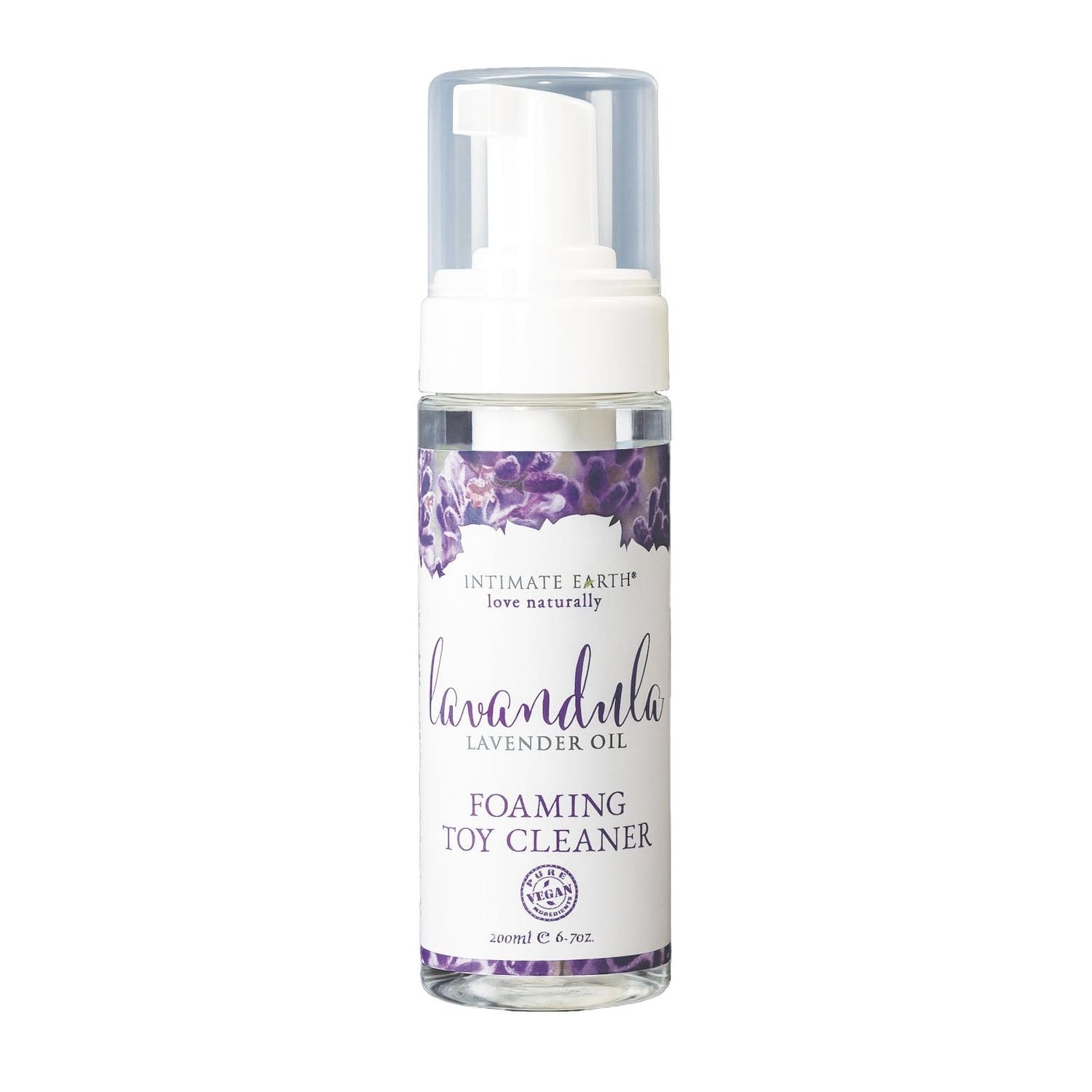 Intimate Earth Foaming Toy Cleaner Lavandula & Rosemary - 6.7 oz