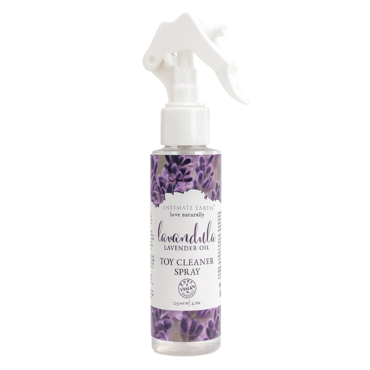 Intimate Earth Spray Toy Cleaner Lavandula Lavender Oil and Rosemary Extracts - 4.2 oz
