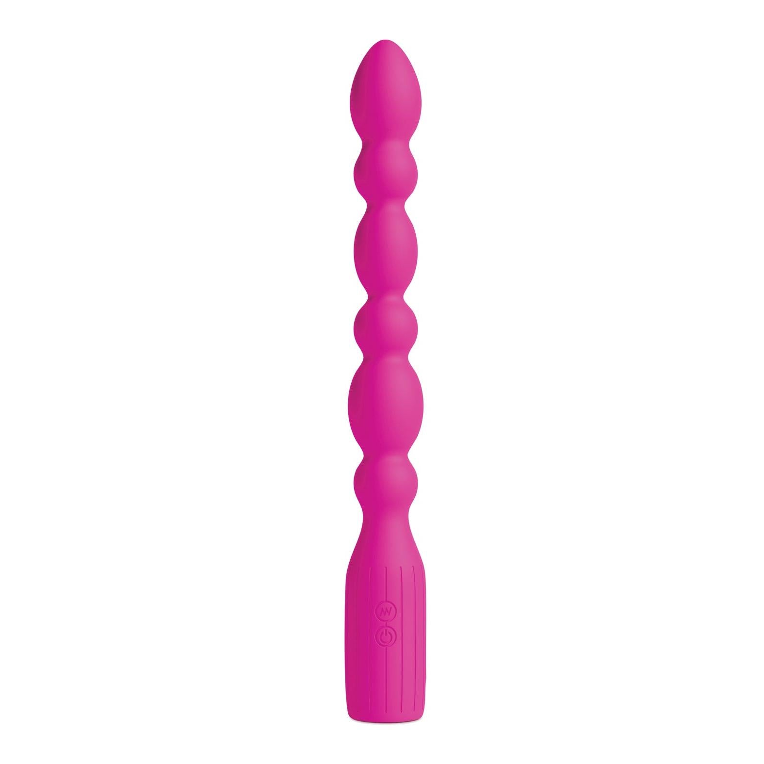 INYA Prime Rechargeable Silicone Vibrating Beads in Pink