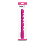 INYA Prime Rechargeable Silicone Vibrating Beads in Pink