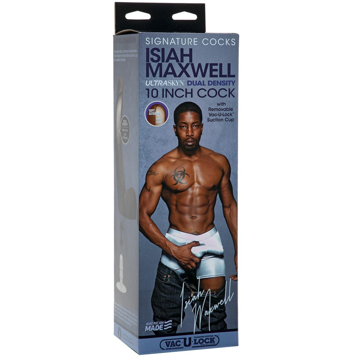 Isiah Maxwell 10 Inch ULTRASKYN Dildo