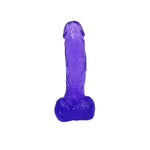 Jelly Love 9 Inch Dildo in Purple