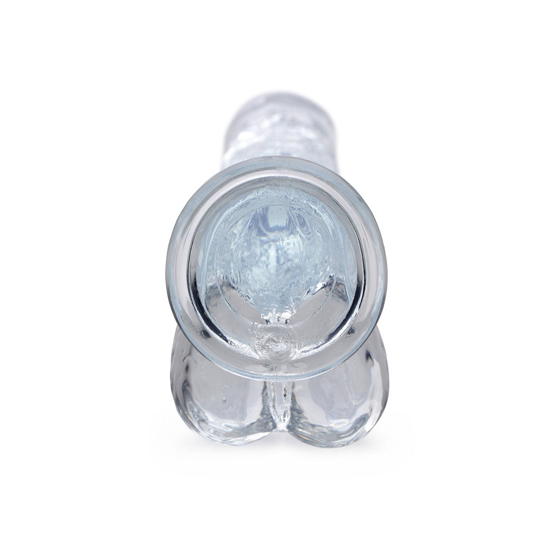 Jock C-thru 8 Inch Slim Dildo with Balls