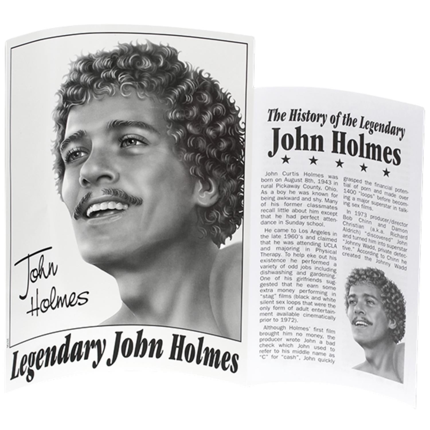 John Holmes Realistic Dildo With Removable Vac-U-Lock Suction Cup