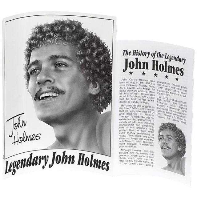 John Holmes Realistic Dildo With Removable Vac-U-Lock Suction Cup