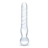 Joystick Clear Glass Dildo