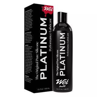 Wet Platinum Luxury Silicone Lubricant 6.1 oz