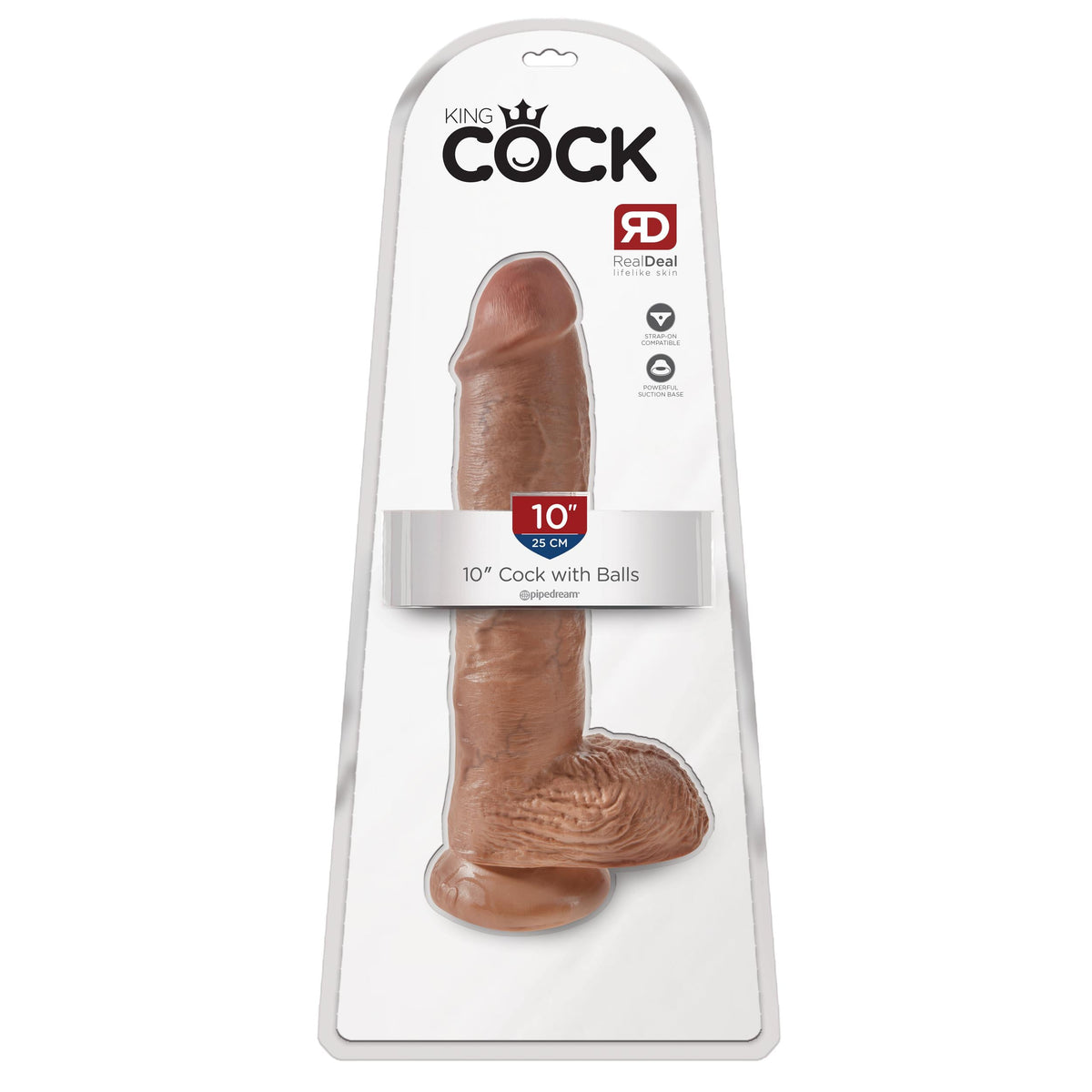King Cock 10 Inch Realistic Dildo