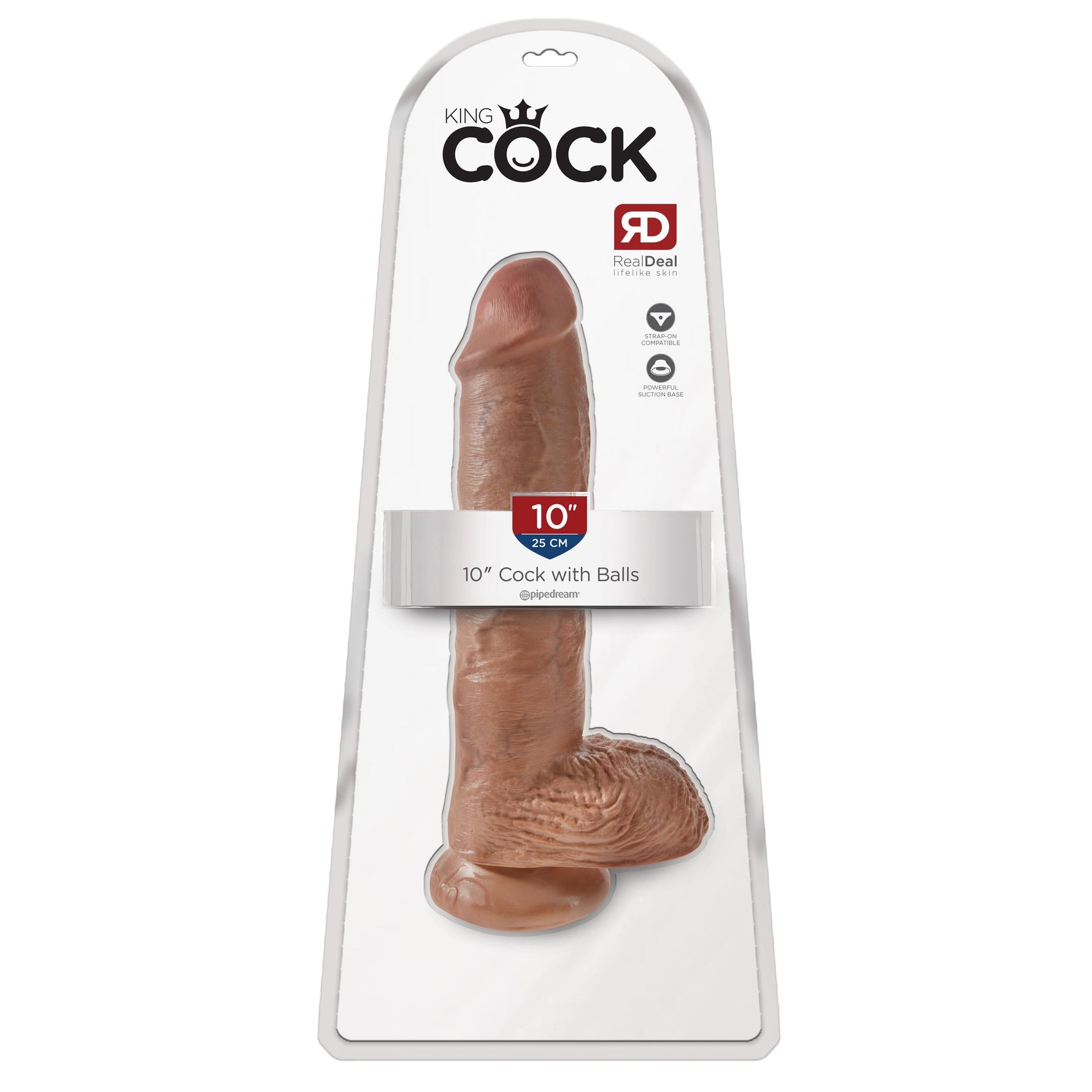 King Cock 10 Inch Realistic Dildo