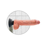 King Cock 10 Inch Vibrating Dildo