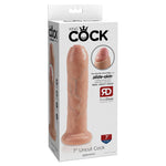 King Cock 7 Inch Uncut Dildo