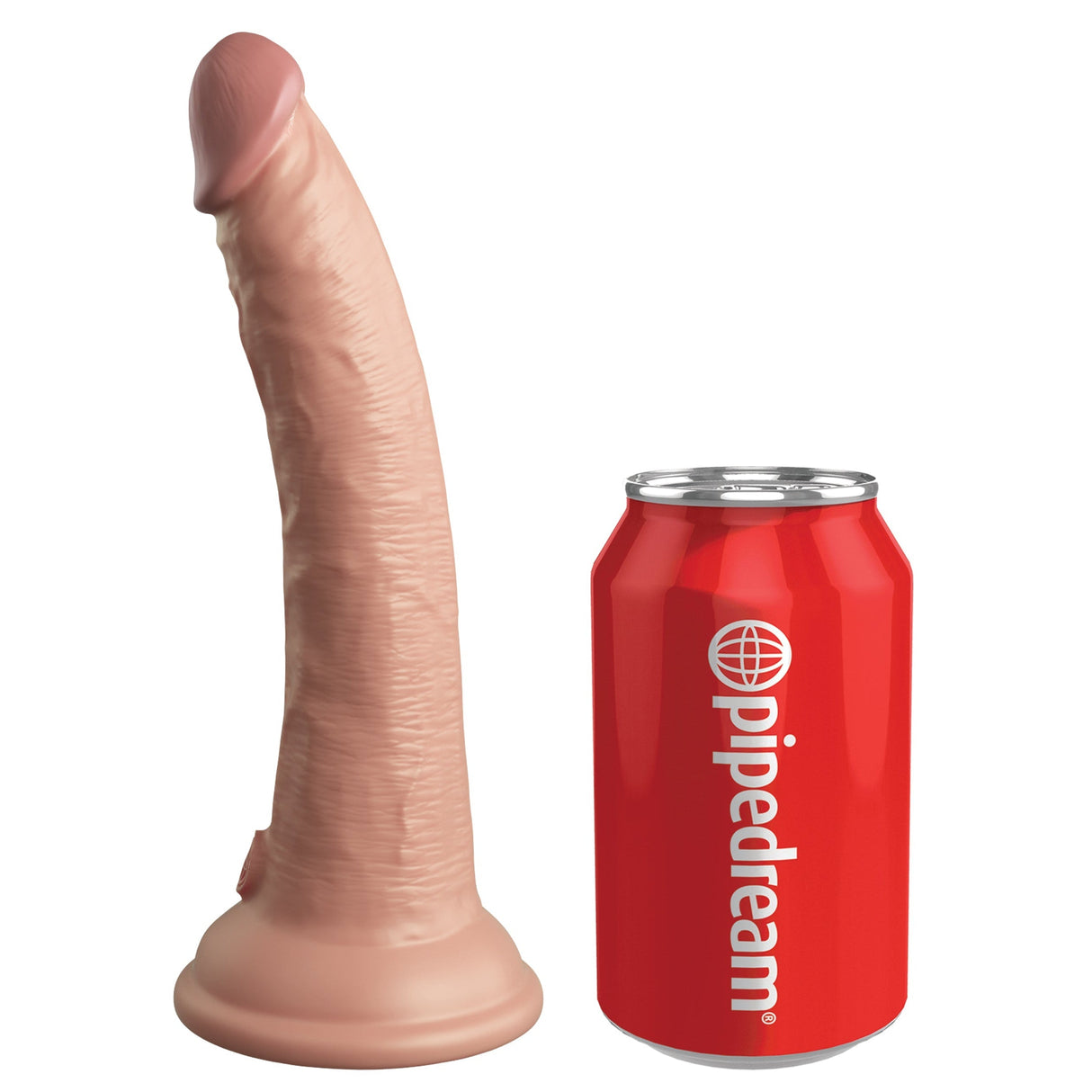 King Cock Elite 7 Inch Dual Density Silicone Dildo