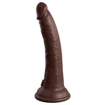 King Cock Elite 7 Inch Dual Density Vibrating Silicone Dildo