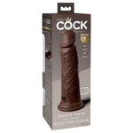 King Cock Elite 8 Inch Dual Density Silicone Dildo