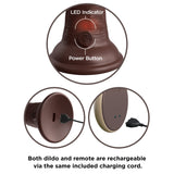 King Cock Elite 9 Inch Dual Density Vibrating Silicone Dildo