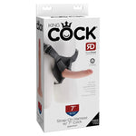 King Cock Strap-on Harness with 7 Inch Cock