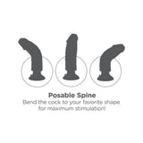 King Cock Thick Vibrating Dildo